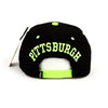 Pittsburgh Letters Flat Bill SnapBack Cap Hat Snap Back