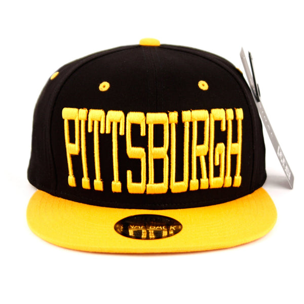 Pittsburgh snapback cap