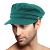 Epoch Men's Summer Cotton Greek Fisherman Sailor Fiddler Driver Hat Flat Cap