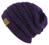ANGELA & WILLIAM Winter Warm Thick Cable Knit Slouchy Skull Beanie Cap Hat