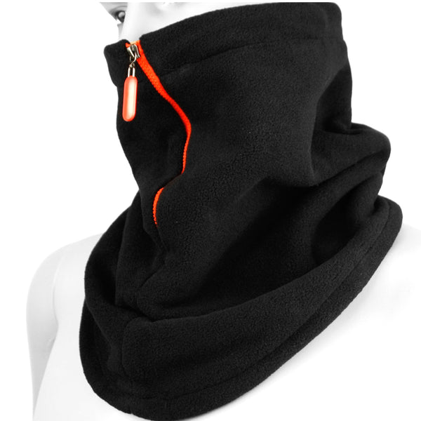 Elysiumland Zipper Micro Fleece Neck Up for Neck and Face Protection