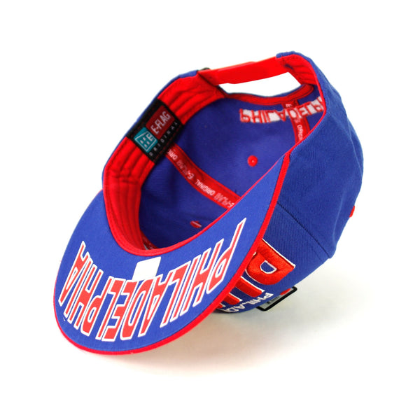 Philladephia 3D Letters and Bill Snapback Cap Hat Snap