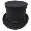 Men's Steampunk Top Wool Felt Hat