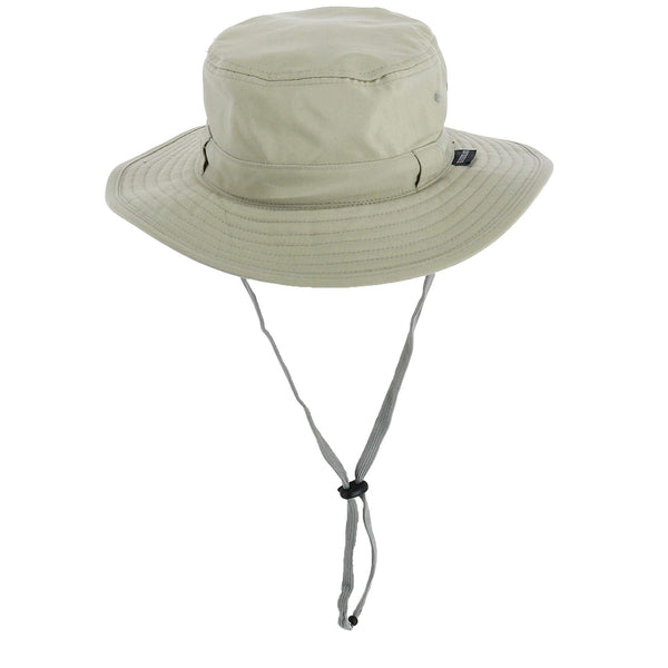Elysiumland Men's Water Resistant Boonie Hat with Sunglasses Loop, Khaki