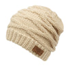 Winter Warm Thick Cable Knit Slouchy Skull Beanie Cap Hat