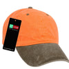 E-Flag Baseball Cap Pigment Dyed Washed Cotton Cap Adjustable Hat