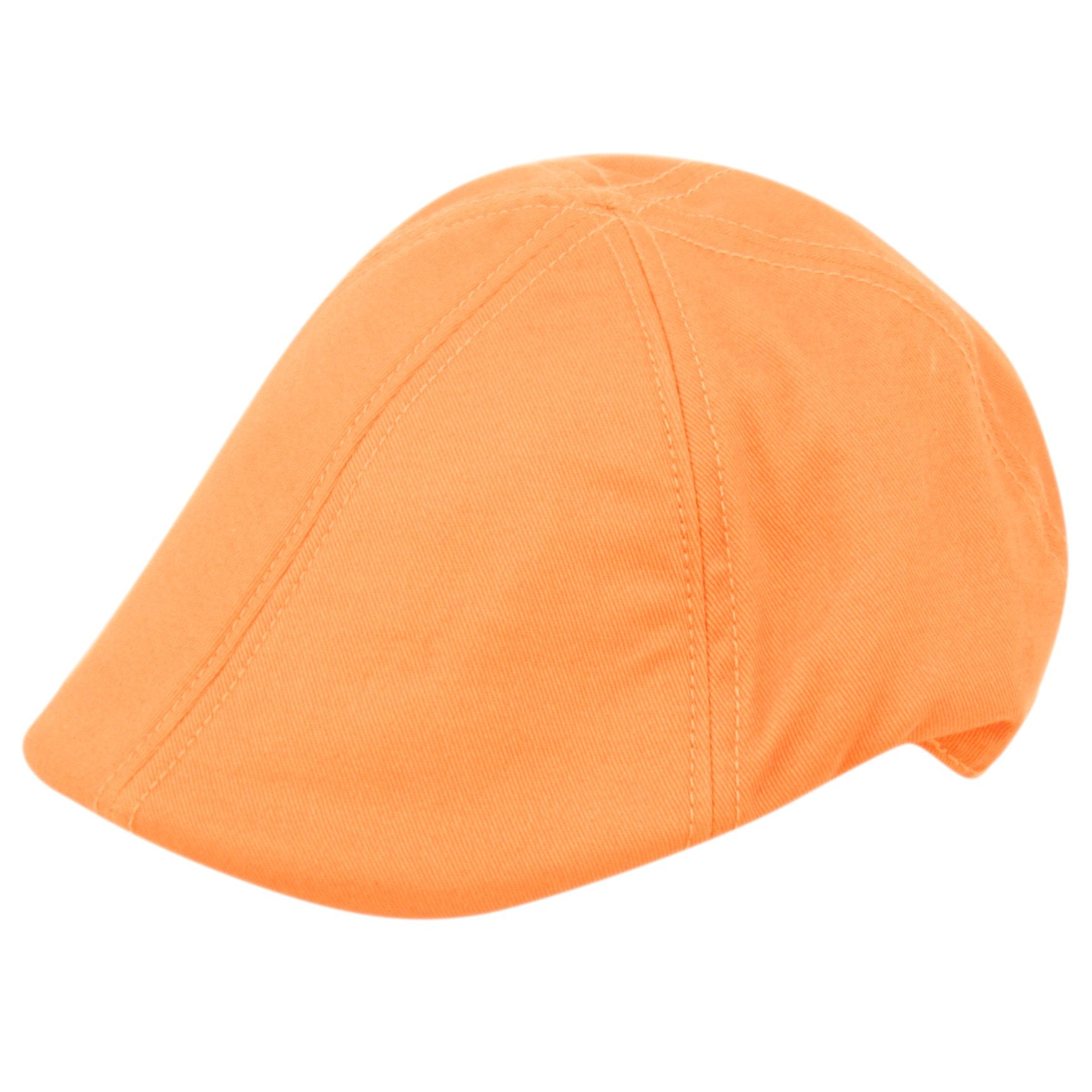 Cotton 6 Panel Duckbill Curved Ivy Drivers Hat Newsboy Ivy