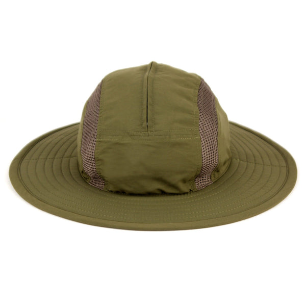 Unisex Safari Sun Bucket Hat with Breathable Mesh Crown