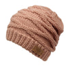 Winter Warm Thick Cable Knit Slouchy Skull Beanie Cap Hat