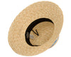 Women Straw Sun Cloche Bucket Hat