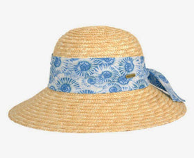 Women Straw Sun Cloche Bucket Hat