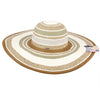 Women Sun Beach Straw Floppy Hat UV UPF 50