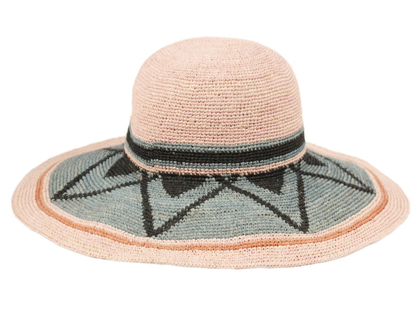 Women summer Raffia Straw Wide Brim Classic Fedora Sun Floppy Hat
