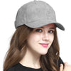 CP 2392 Everyday Faux Suede 6 Panel Solid Suede Baseball Adjustable Cap Hat