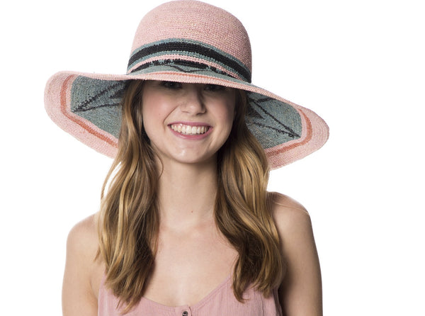  Women summer Raffia Straw Wide Brim Classic Fedora Sun Floppy Hat UV UPF50