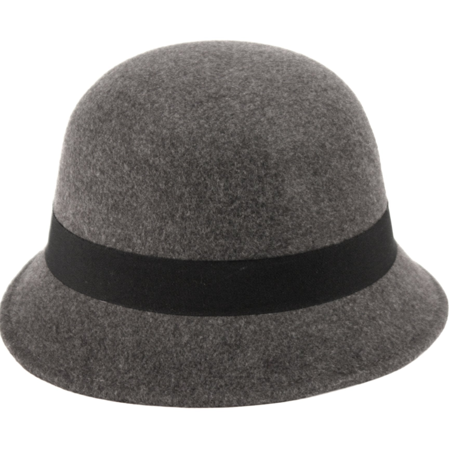 Women's 1920s Vintage Wool Felt Cloche Bucket Bowler Hat Winter, ANGELA &  WILLIAM