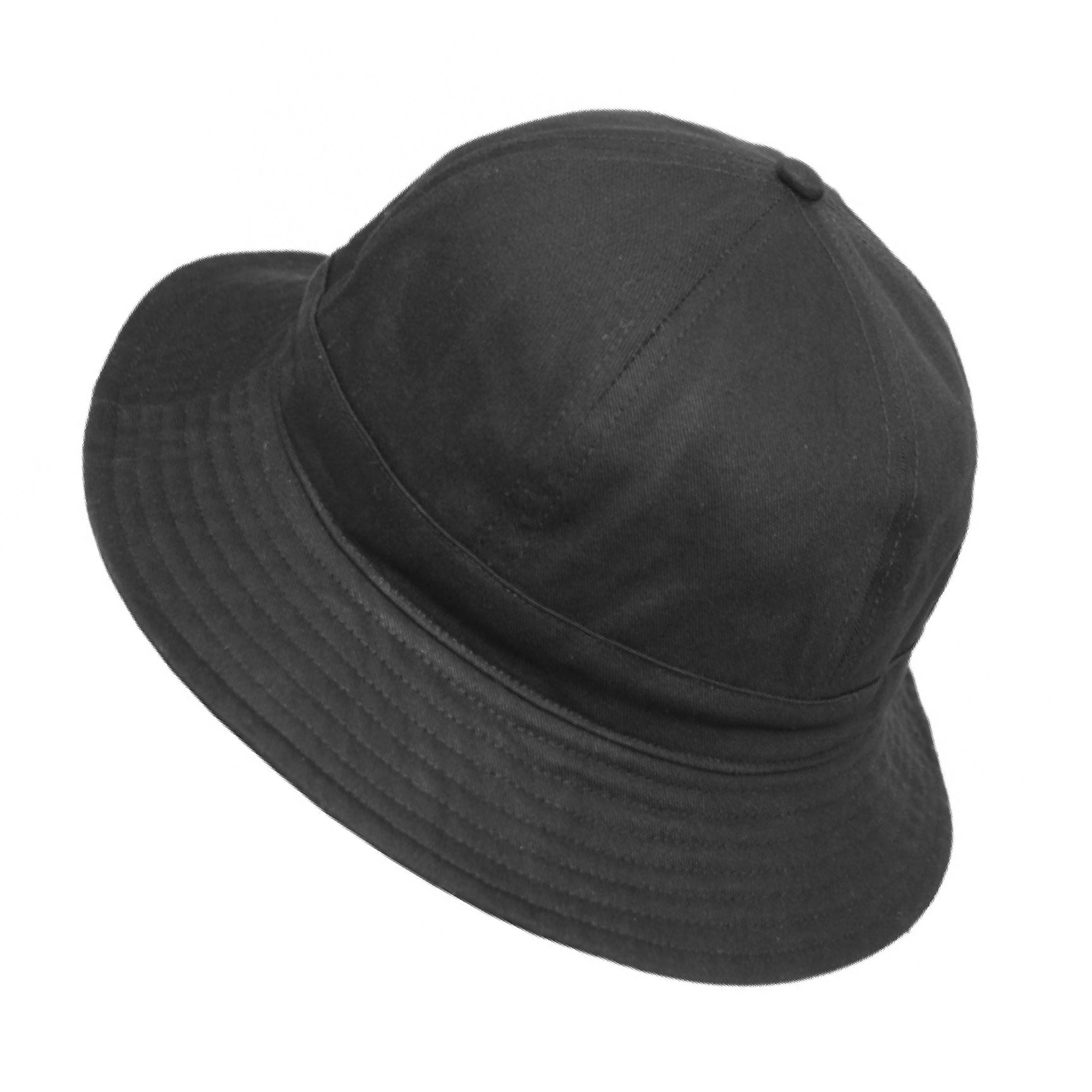 Water-Repellent Rip Stop Nylon Bucket Hat (black) | OVY