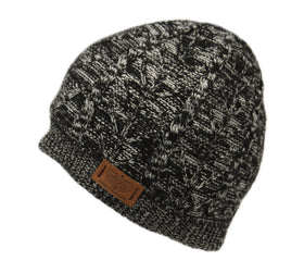 Men Women Cable Knit Beanie Winter Skull Cap Reversible Hat