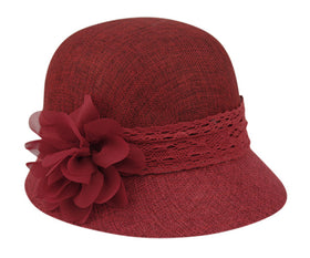 Women's Flower Clothe Summer Bucket Hats