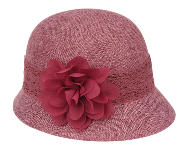 Plum Clothe Hat