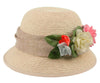flower cloche hats