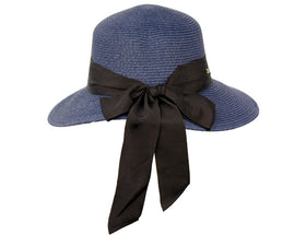 Women's Straw Cloche Sun Hat