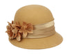 Flower Cloche hat