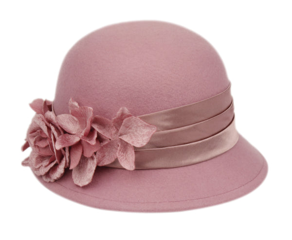 Floral Cloche Hat