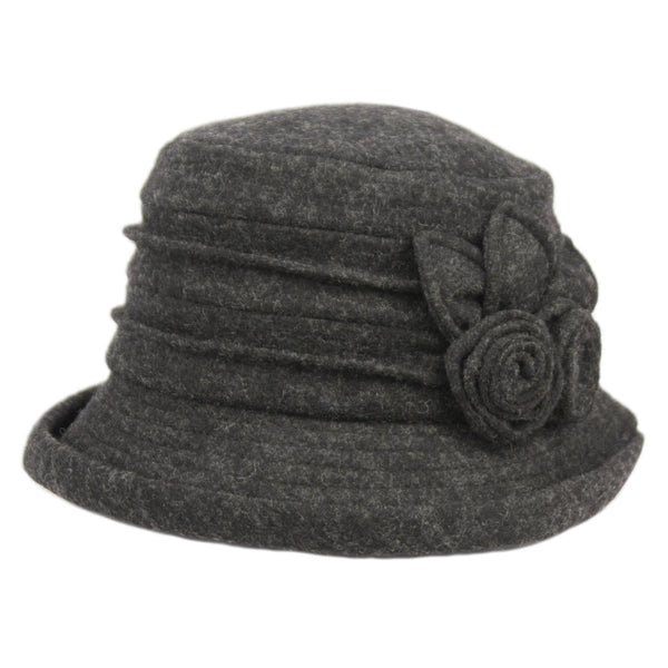 Wool Cloche Hat