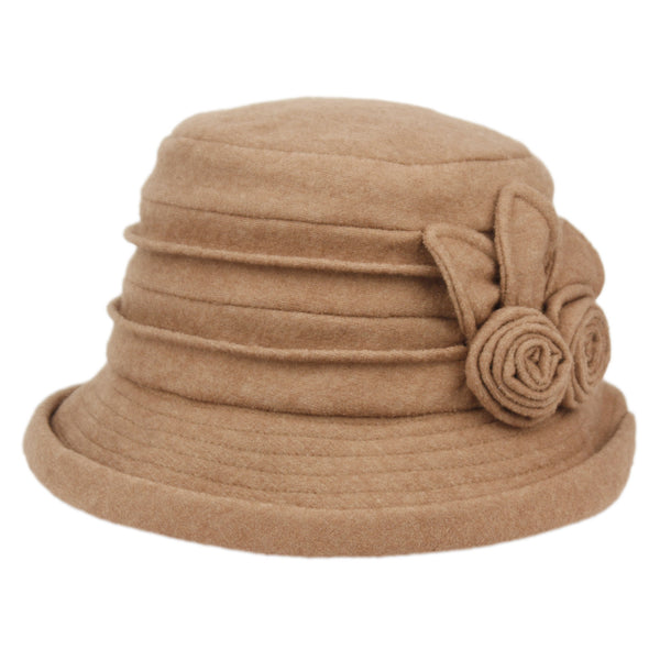 Floral Cloche Hat