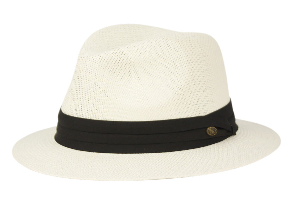 Paper Straw Panama Fedora Sun Hat | Epoch Hats Company