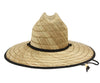 natural straw fedora hat