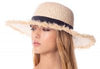 women straw floppy hat fl4017