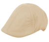 Cotton Duckbill Curved Ivy Drivers Hat Newsboy Ivy Cap