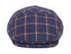 Men's Plaid Tween Ivy Caps Newsboy Hat Wool Blend Gatsby Cabbie Cap