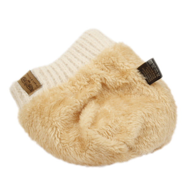 Kids Cable hat with sherpa Lining