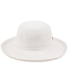 white sun hat